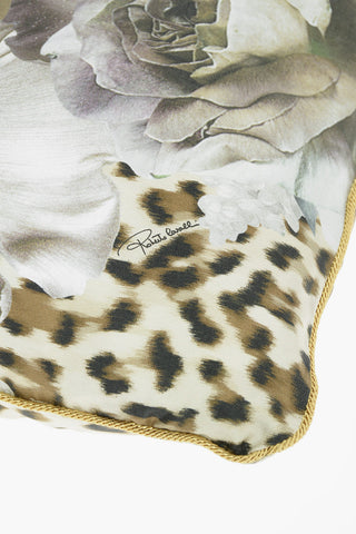 HOME Silk ROSE LEOPARD Pillow