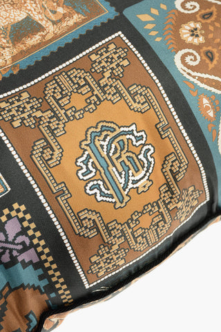 HOME Silk CAMEL STAMPS Pillow
