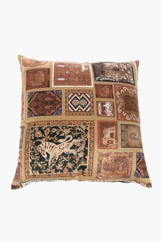 HOME Cotton CAMEL STAMPS Pillow