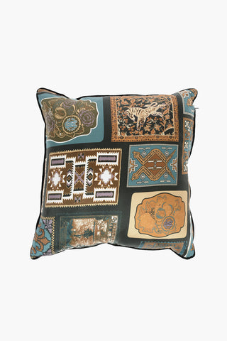 HOME Silk CAMEL STAMPS Pillow