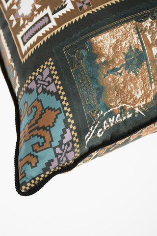 HOME Silk CAMEL STAMPS Pillow