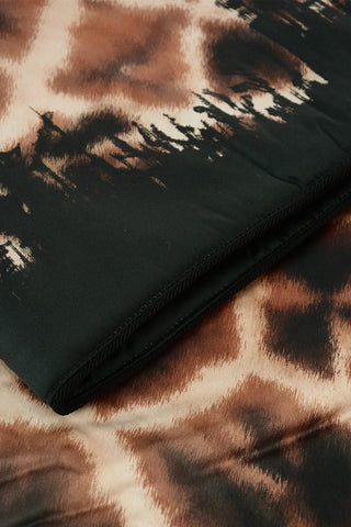 HOME Animal Patterned GIRAFFA Plaid