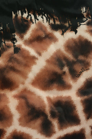 HOME Animal Patterned GIRAFFA Plaid