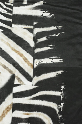 HOME Silk ZEBRA PATCH Plaid