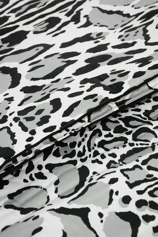 HOME Animal Patterned Satin LINX Plaid