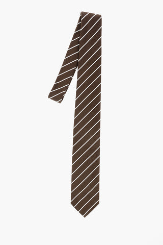 Regimental Striped Kipper Tie