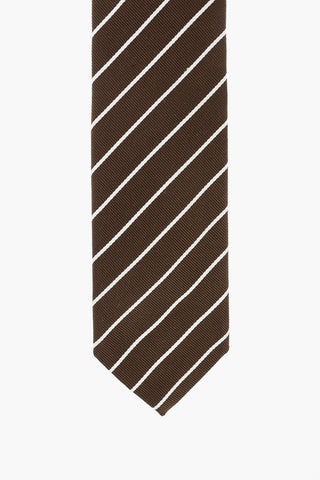 Regimental Striped Kipper Tie