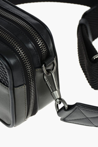 Crossbody Messenger Bag with Braided Details