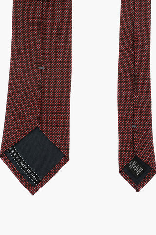 Checked Silk Tie