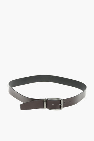 35mm reversible leather belt