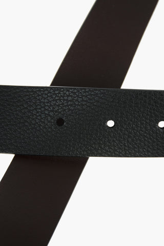 35mm reversible leather belt