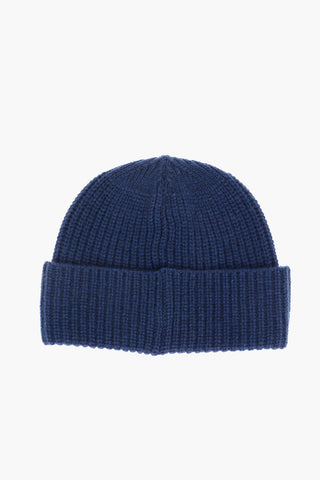 ZZEGNA solid color cashmere beanie