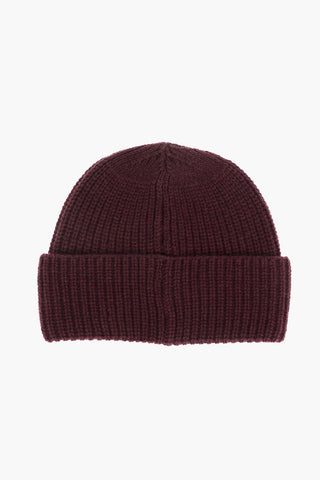 ZZEGNA solid color cashmere beanie