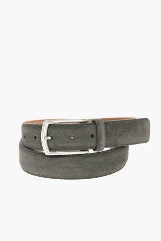 cintura in pelle scamosciata 30mm