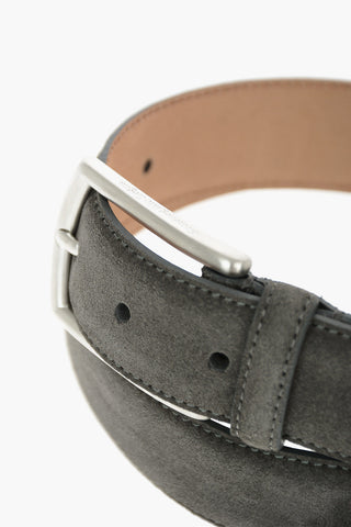 cintura in pelle scamosciata 30mm