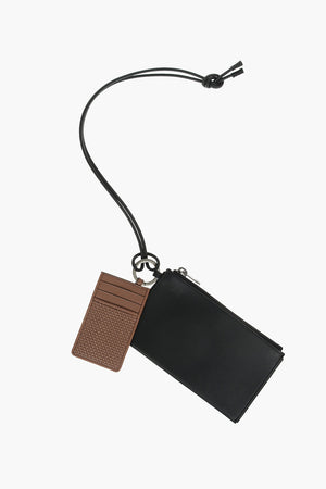 Lederetui mit Kartenfach