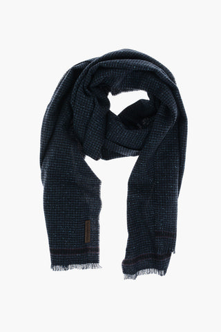 wool and silk scarf