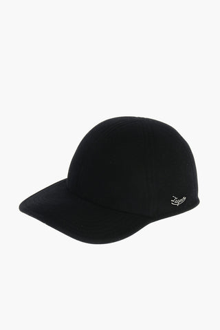Wool Hat with Leather Inner
