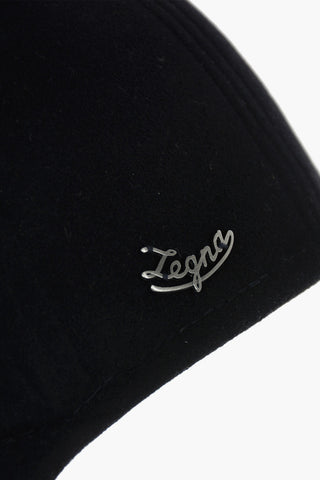 Wool Hat with Leather Inner