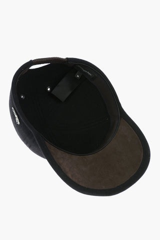 Wool Hat with Leather Inner