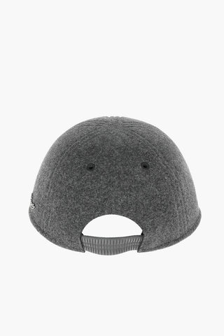 Cappello da Baseball in Lana con Interno in Pelle