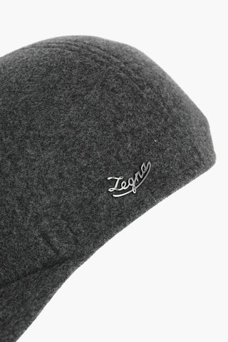 Cappello da Baseball in Lana con Interno in Pelle