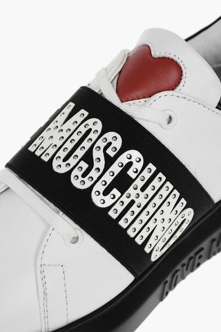 LOVE Sneakers in Pelle con Borchie