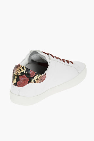 LOVE Contrasting Strings Low Top Sneakers