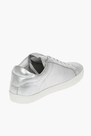 LOVE rhinestone embellished leather sneakers