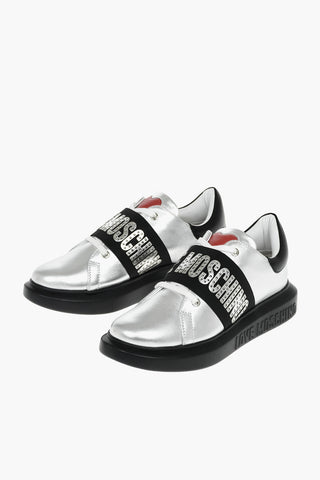 LOVE Sneakers in Pelle Laminata
