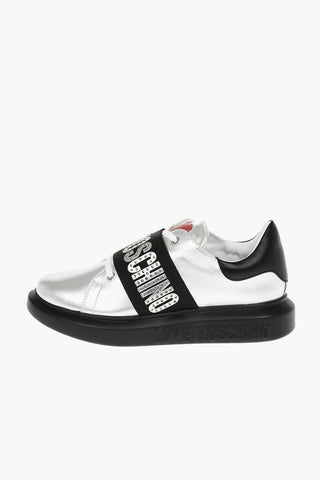 LOVE Sneakers in Pelle Laminata