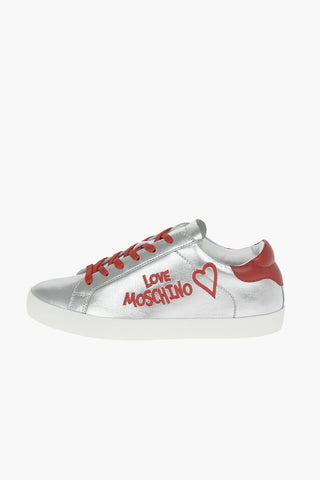 LOVE Laminated Leather Sneakers