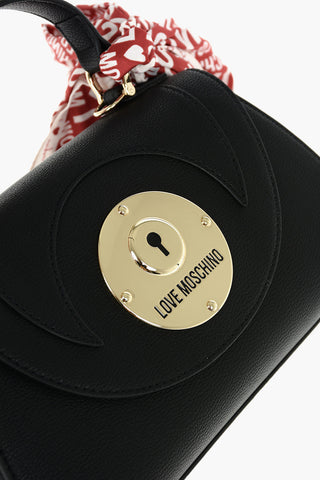 LOVE Faux Leather Crossbody Bag