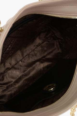 LOVE Faux Leather Quilted Hand Bag