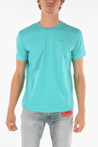 Crew Neck T-DIAMANTIK Embossed Logo T-Shirt