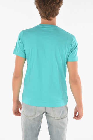 Crew Neck T-DIAMANTIK Embossed Logo T-Shirt
