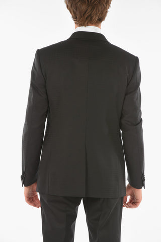 center vent shawl lapel CERIM.ACADEMY 3 piece waistcoat suit