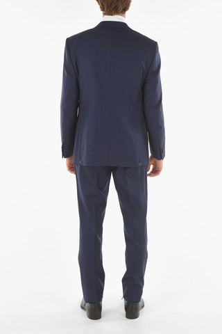 side vents notch lapel ACADEMY 3 piece waistcoat suit