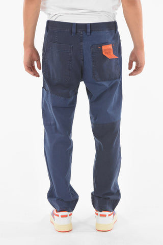 19cm cargo D-AZERR-SP-NE jogg jeans with coated cotton Upper Part L32