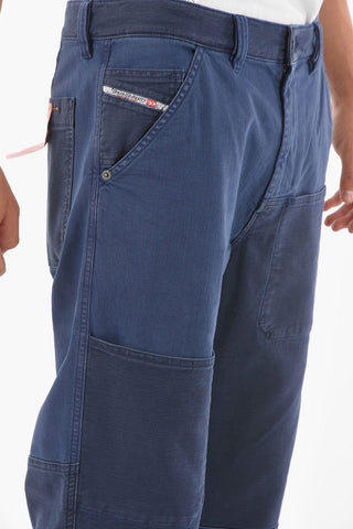 19cm cargo D-AZERR-SP-NE jogg jeans with coated cotton Upper Part L32