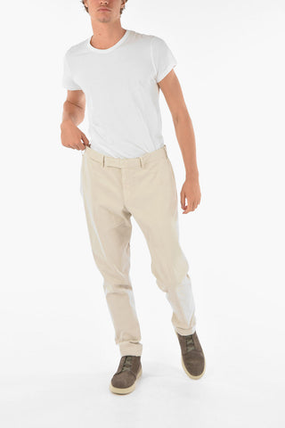 stretch cotton chinos