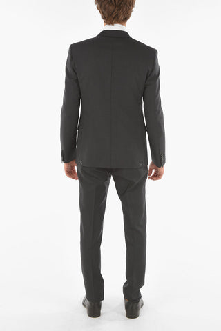 CC COLLECTION Virgin-wool RESET Suit with Peak Lapel