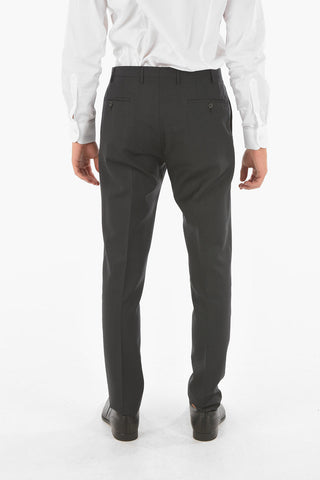 CC COLLECTION Virgin-wool RESET Suit with Peak Lapel