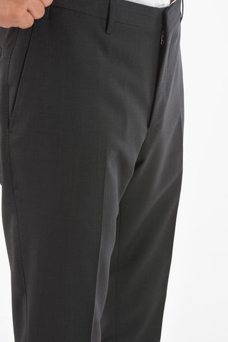 CC COLLECTION Virgin-wool RESET Suit with Peak Lapel