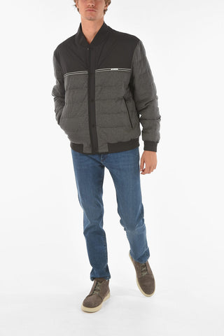 ZZEGNA front buttoning reversible bomber