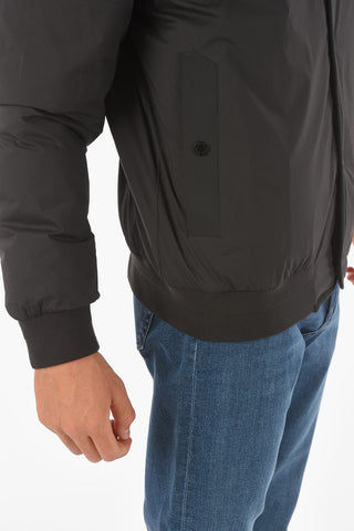ZZEGNA front buttoning reversible bomber