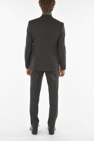 CC COLLECTION Virgin Wool Blend REWARD Suit with Notch Lapel