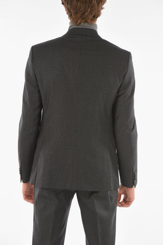 CC COLLECTION Virgin Wool Blend REWARD Suit with Notch Lapel
