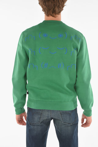 Printed On The Front K-TEXAS Crew-Neck Sweatshirt