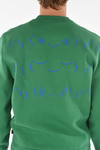 Printed On The Front K-TEXAS Crew-Neck Sweatshirt